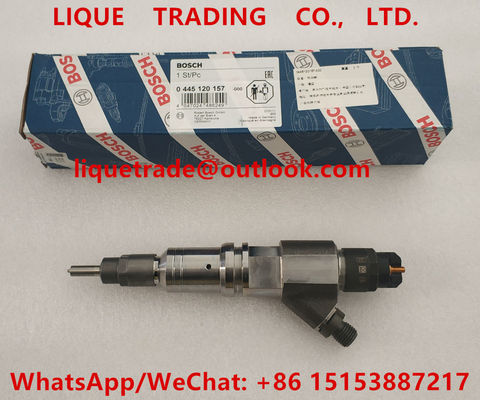 China BOSCH common rail injector 0445120157 , 0 445 120 157 , 504255185 , 504255185 supplier